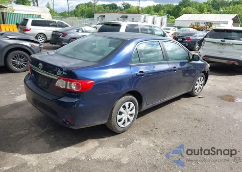2011 Toyota Corolla Le from USA, damaged, VIN 2T1BU4EE2BC648814
